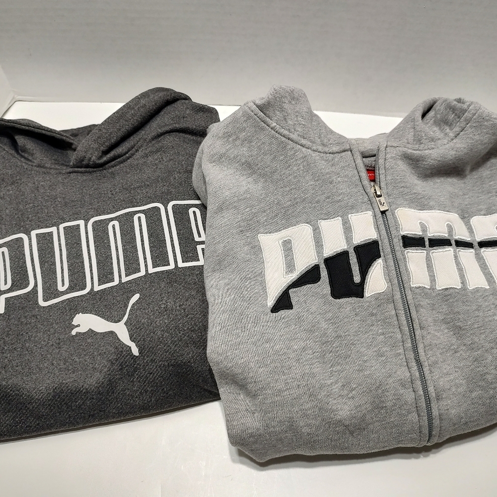 PUMA Boys Hoodie Bundle (2) L & XL